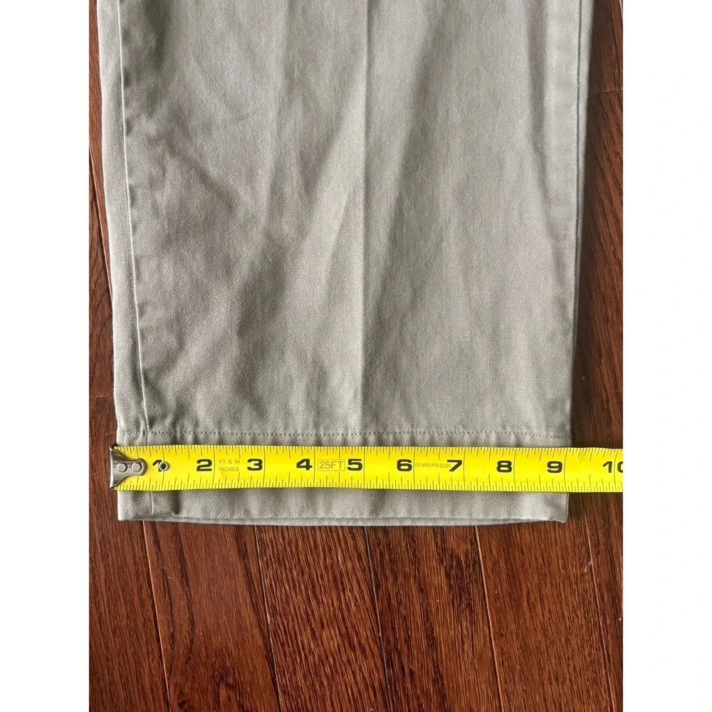 Polo Ralph Lauren Andrew Pant Mens 36x34 Fits 36x31 Green Straight Leg Preppy